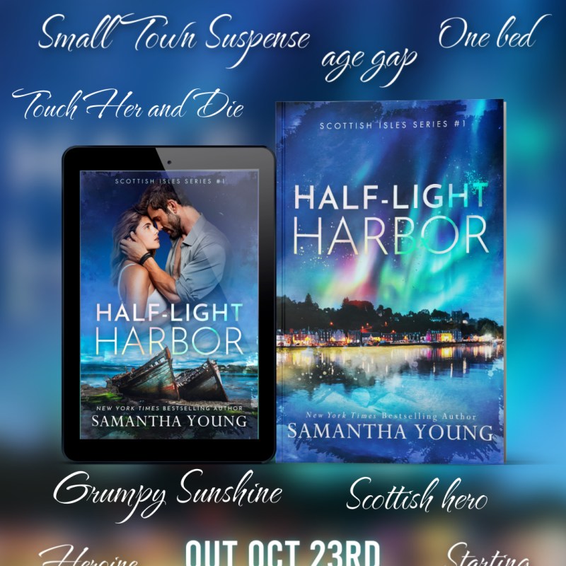 Cover Reveal: Half-Light Harbor by Samantha&nbsp;Young