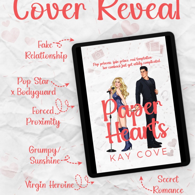 Cover Reveal: Paper Hearts by Kay&nbsp;Cove